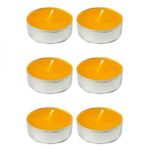 Lumanari pastila, Portocale + Ghimbir, 6 buc/set, 2cm diametru pastila