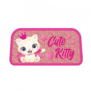Penar borseta paiete, CUTE KITTY, 22x11x5.5 CM - S-COOL