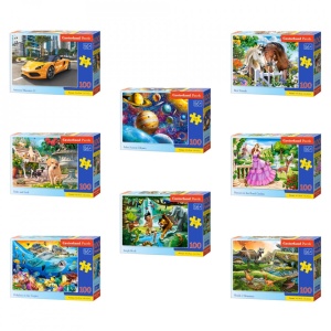 Puzzle 100 piese premium - Castorland