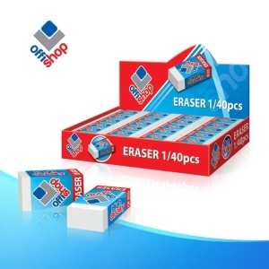 Radiera alba, 40 buc/cutie - OFFISHOP