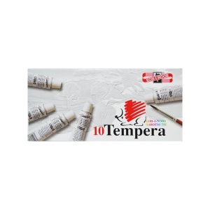 Tempera 16 ml auriu 10 buc|set - Koh-I-Noor