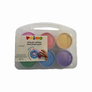 TEMPERA PRIMO BORCAN 100ML 6 CULORI PERLAT