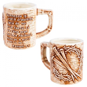 Cana ceramica - Versete Biblice