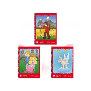 Carte de colorat A4 24 file diverse modele
