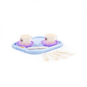 Cescute, tacamuri si tava, Jiffy, 11 piese/set, Polesie