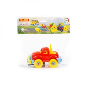 Jeep demontabil, 25,5x10x22 cm, Polesie
