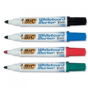 MARKER WHITEBOARD BIC VELLEDA VERDE