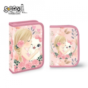 Penar echipat, 1 fermoar, 2 extensii, 32 piese, GIRL - S-COOL