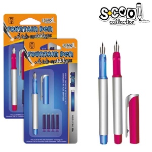 Stilou + 4 rezerve, 1set/blister - S-COOL