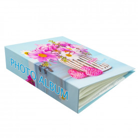 Album foto, 80 poze/10x15 cm, Flori, 23x19x5 cm