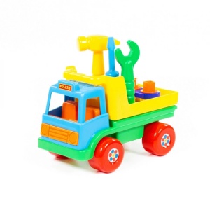 Camion cu unelte, 26x16x17 cm, Cavallino