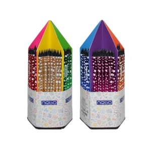Creioane grafit cu radiera, 144/display - NEBO 16144
