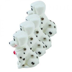 Jucarie chitaitoare - catei, 4buc/set