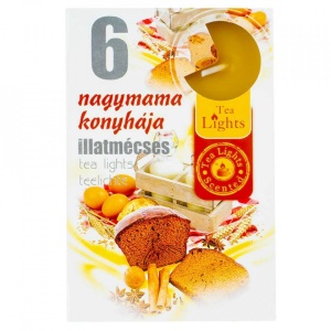 Lumanari pastila, Grandma's Kitchen, 6 buc/set, 2cm diametru pastila