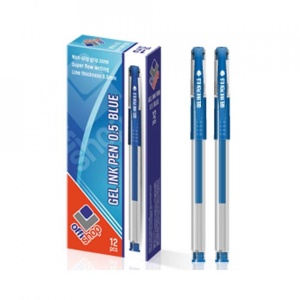 Pix cu gel/mina albastra, 12 buc/set - OFFISHOP