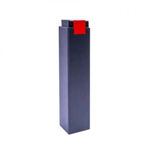 Pix metal bleumarin in cutie cadou, cu mecanism, mina albastra - OFFISHOP