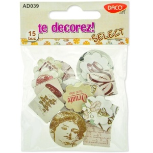 ACCESORII CRAFT DACO TE DECOREZ SELECT 15BUC/SET
