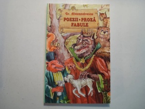 CARTE GRIGORE ALEXANDRESCU-POEZII-PROZA-FABULE