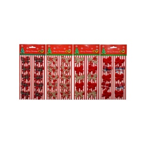Fundite decorative, material textil, 10/set