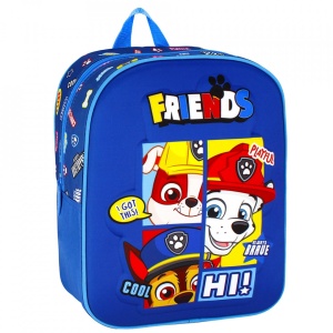 Ghiozdan gradinita 3D, Paw Patrol baieti, 32x27x11 cm - STARPAK