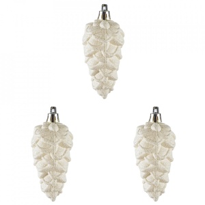 Globuri pom Craciun, 11 cm, 3 buc/set