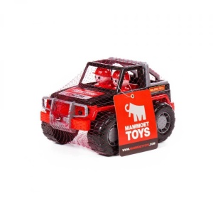 Jeep cu 2 pasageri - Mammoet, 23x14x13 cm, Polesie