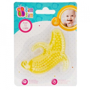 Jucarie dentitie, Banana - BAMBAM