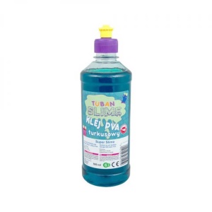 Lipici PVA, 500ml, turcoaz - TUBAN