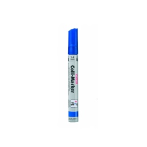 Marker Colli permanent 1-4 mm reincarcabil culoare albastru