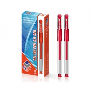 Pix cu gel/mina rosie, 12 buc/set - OFFISHOP