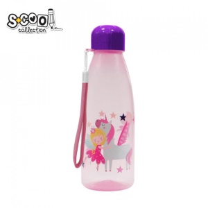 Sticla apa 500 ml, plastic, Unicorn, 6.5x20 cm - S-COOL