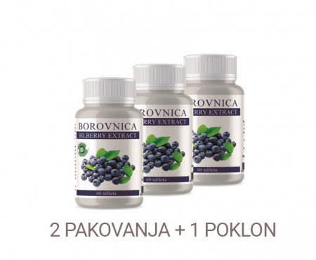 BILBERRY EXTRACT 2 + 1