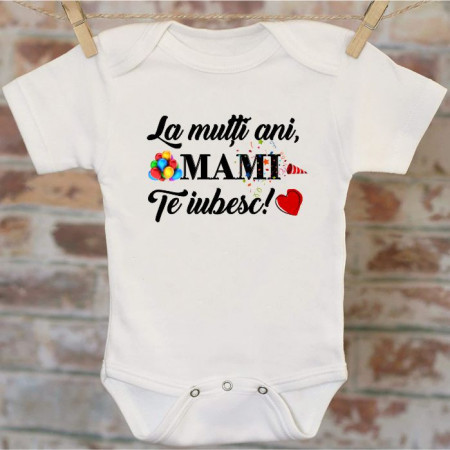 Body personalizat -La mulți ani mami!-