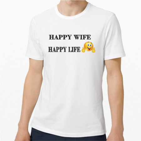 Tricou personalizat -Happy life-