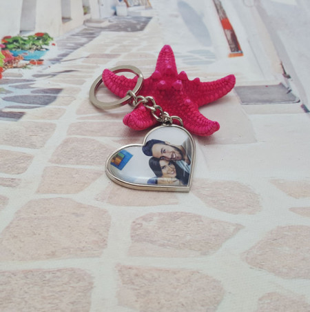 Breloc personalizat inimioara