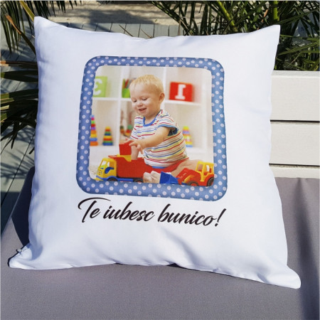 Perna personalizata rama blue