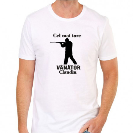 Tricou personalizat -Vânător-