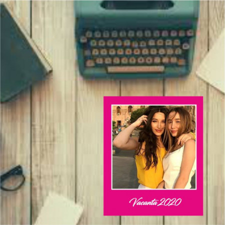 Fotografie cu text -Magenta-