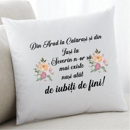 Perna personalizata pentru nași