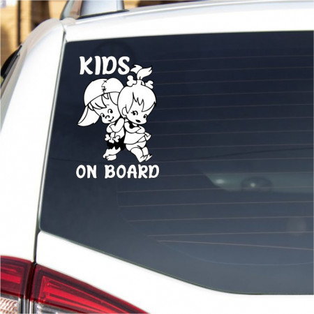 Sticker auto -Kids on board-