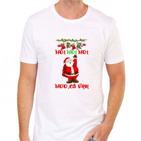 Tricou personalizat Crăciun -HOO că vin-