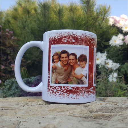 Cana personalizata cu 3 poze M2