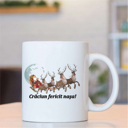Cană personalizată cu mesaj -Crăciun-