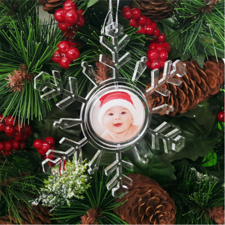 Glob pentru brad personalizat -FULG DE ZAPADA-