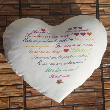 Perna personalizata fata-verso cu 3 poze