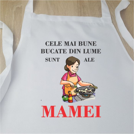 Șorț personalizat -Mama-