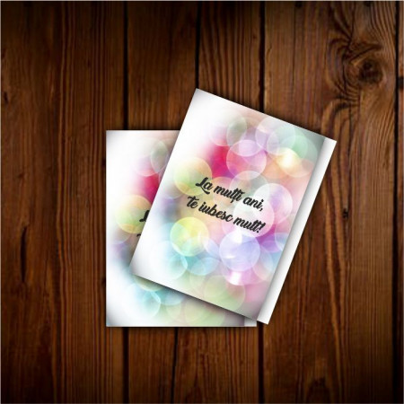 Felicitare personalizata cu text M7