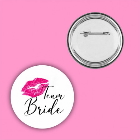 Insignă personalizată -Team bride-