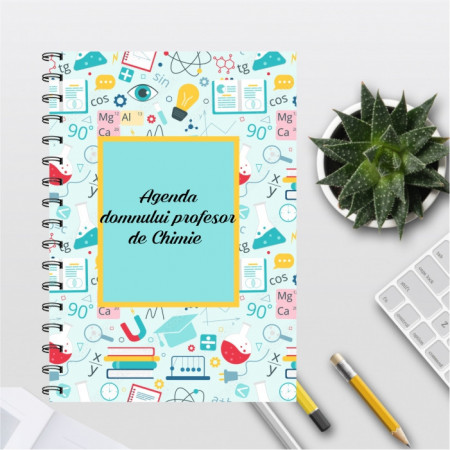 Notebook personalizat cu text-Chimie-