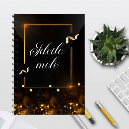 Notebook personalizat cu text -Idei-